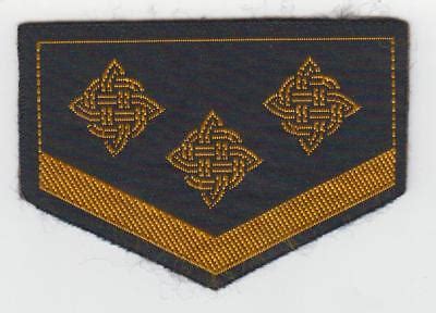 CROATIAN ARMY OLD CROATIAN GROUND FORCES RANKS, STAFF SEARGE BREAST RANK PATCH ! | eBay