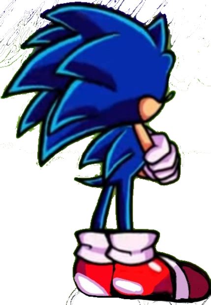 Sonic Back Idle Fnf By Theblueseamteamsonic On Deviantart