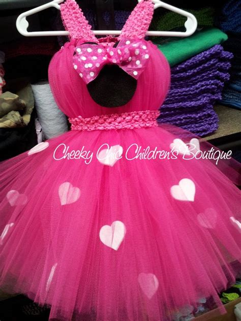 Minnie Mouse Inspired Tutu Dress Gown Tut S Caseros Vestidos De Tutu