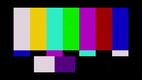 Vhs Color Bars Youtube