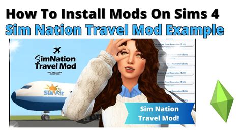 How To Install Sim Nation Travel Mod For Sims 4 2023 YouTube