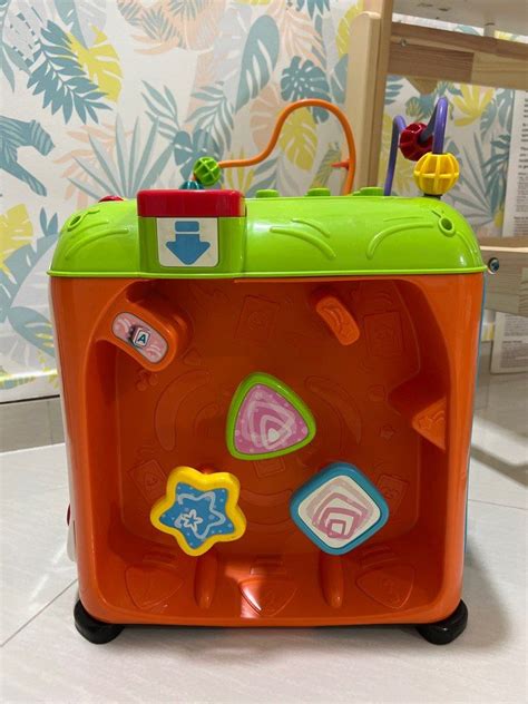 Huge Vtech Ultimate Alphabet Activity Cube W Alphabet Games Animal