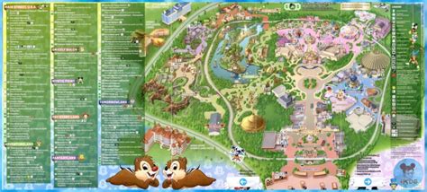 Hong Kong Disneyland Map And Brochure 2023 2005