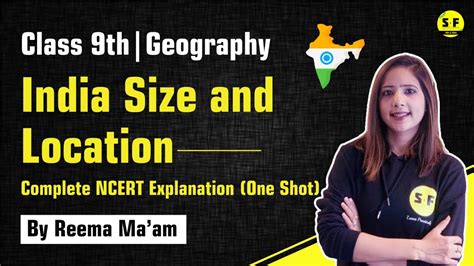 India Size And Location Ncert Class Th Explanation One Shot Sst By