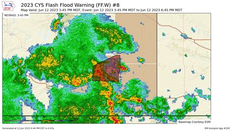 Severe Weather Alerts On Twitter Cys Issues Flash Flood Warning