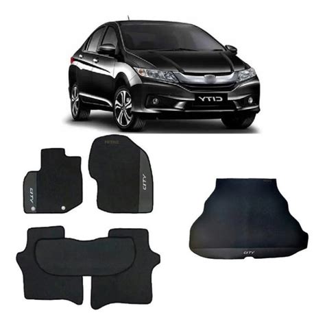 Kit Tapetes Honda City A Internos Porta Malas