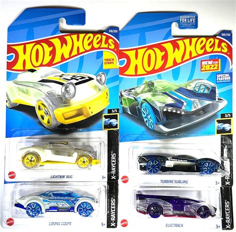 Buy Hot Wheels Pack Special Bundle X RAYCERS That Glow In The