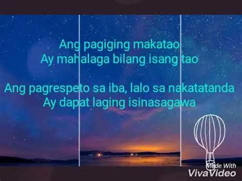 Pagiging Makatao (poetry) - YouTube