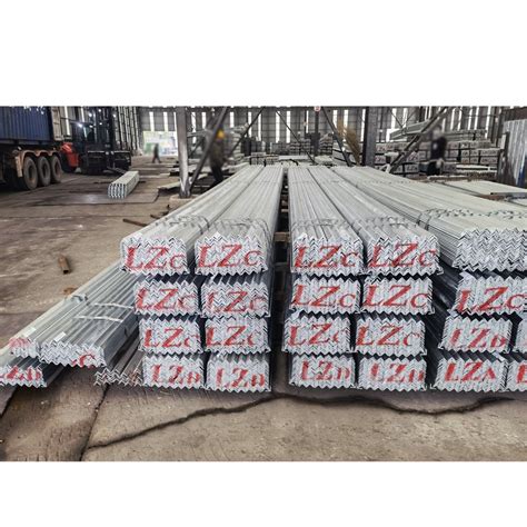 Hot Rolled Angle Bar Galvanized Steel Slotted Angles For