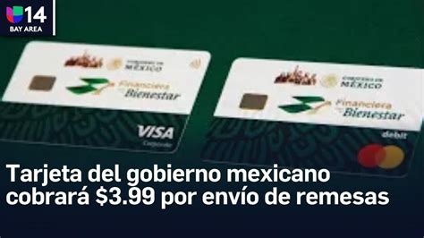 La nueva tarjeta para enviar remesas a México que cobra una comisión de