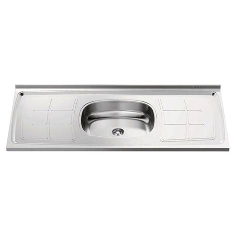 Pia De Cozinha Inox Cinza Ghelplus 100cm Leroy Merlin