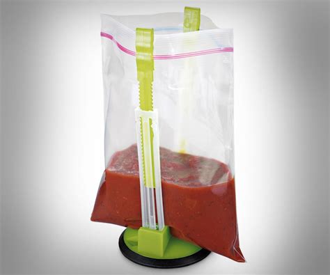 Hands Free Ziploc Bag Holder