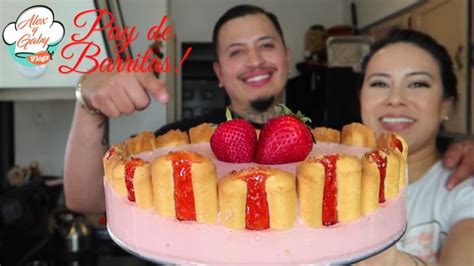 El Famoso Pay De Barritas De Fresa Receta Youtube Food Desserts