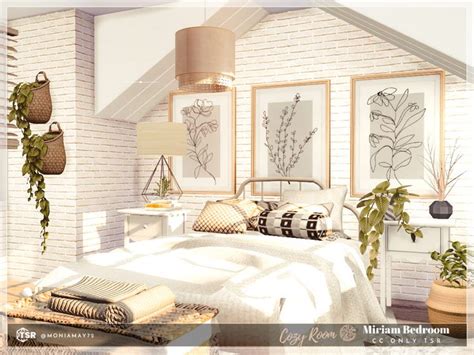 Moniamay72 S Miriam Bedroom CC Only TSR Sims 4 Bedroom Sims 4 Sims