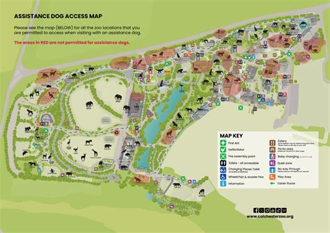 Zoo Map & App Information - Colchester Zoological Society