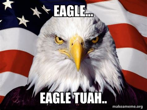 eagle eagle tuah american pride eagle meme generator