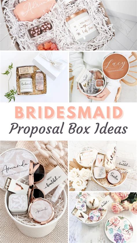 29 Gorgeous Bridesmaid Proposal Boxes | Bridesmaid proposal box ...