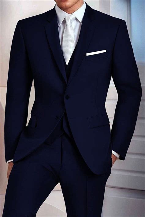 Navy Suits For Grooms That Are In Trend Chicwedd