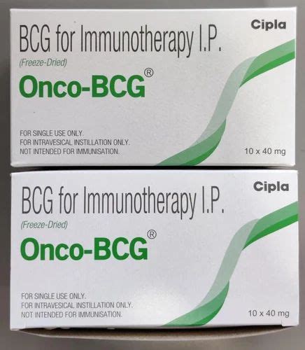 Onco Bcg Vaccine 1 Ml At Rs 810 Vial In Nagpur ID 2853104447555