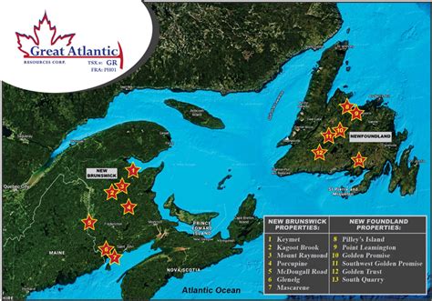 Great Atlantic Resources Begins Exploration Program At Its