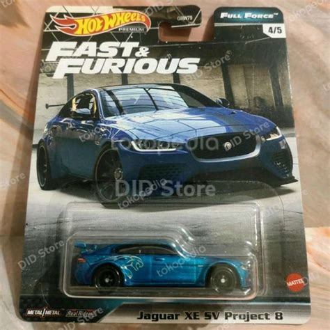 Promo Hot Wheels Premium Fast And Furious Jaguar Xe Sv Project Diskon Di Seller Puas Shop