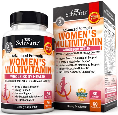 Amazon.com: Multivitamin for Women with Vitamin D3 - Multivitamins for ...