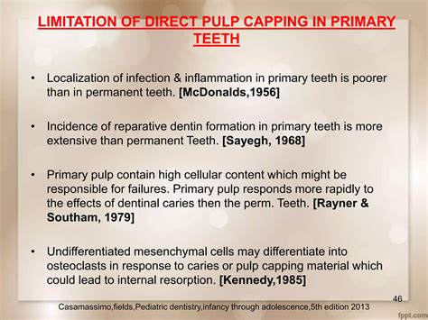 Vital Pulp Therapy | PPT