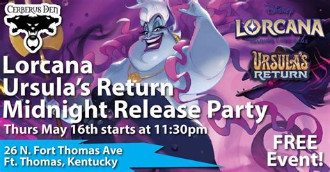 Lorcana Ursulas Return Midnight Release Party 26 North Fort Thomas Ave