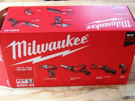 Milwaukee 12V M12 4 Piece Tool Combo Kit - Tools In Action - Power Tool ...