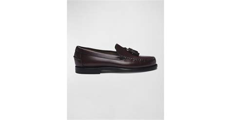 Sebago Classic Will Tassel Penny Loafers In Black Lyst