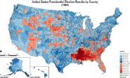 1964 Election Results Map