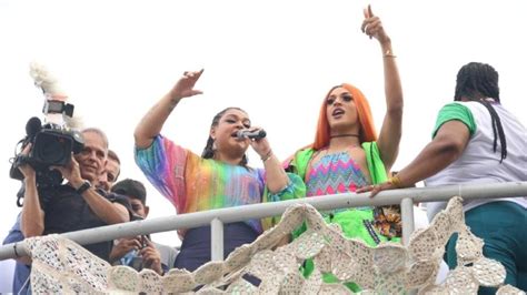 Bbb 21 Pabllo Vittar E Preta Gil Se Apresentam Na Festa Desta Noite