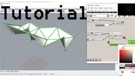 Grasshopper Tutorial Simple Triangulation Delaunay Mesh Youtube