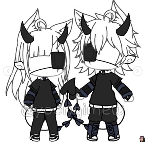 Gacha Outfit Twin Outfits Club Outfits Club Outfit Ideas