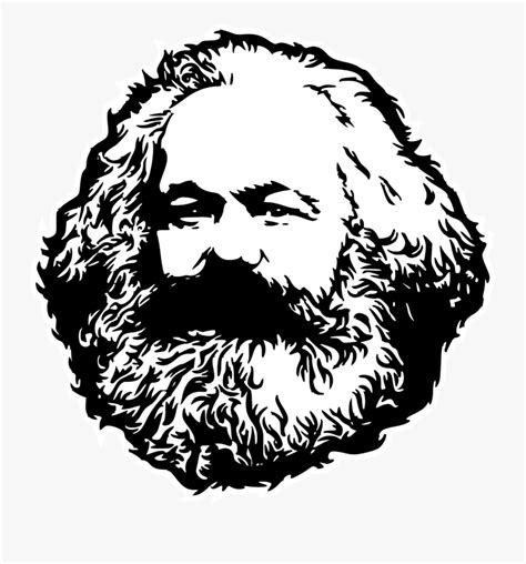 Karl Marx Monochromatic - Vector Karl Marx Png , Free Transparent ...