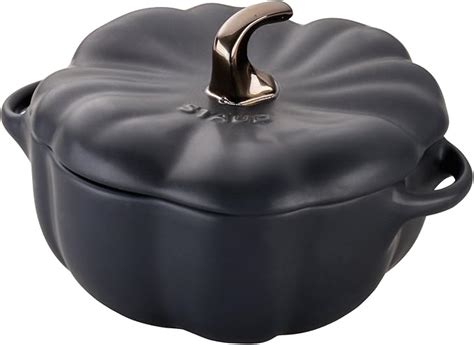 Staub Bakeware Ramequins Cocotte Citrouille G Noir