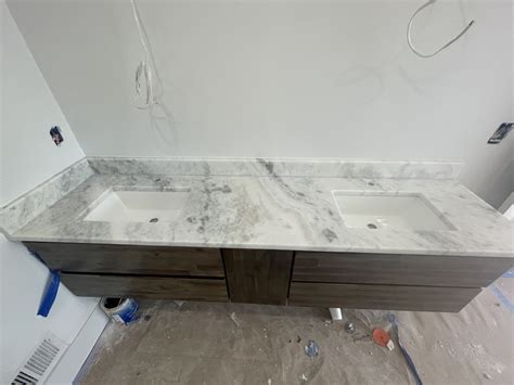 Shadow Storm Marble Bathroom Countertops In Atlanta Ga Granite