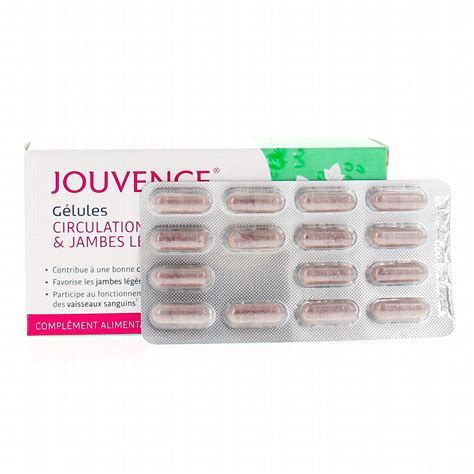 JOUVENCE Circulation Jambes Légères 60 gélules Parapharmacie Prado