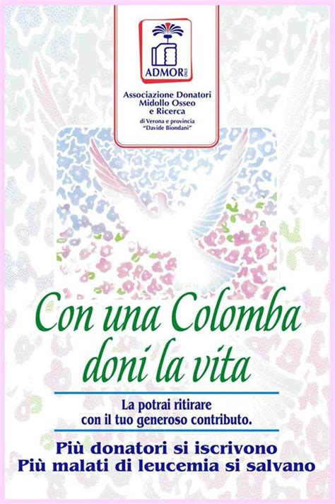 Colombe Per La Vita ADMOR 2020 La Colomba Arriva A Casa GRAZIE