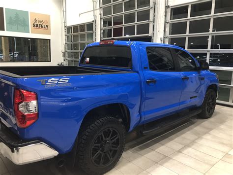 My New 2020 Voodoo Blue Rtoyotatundra