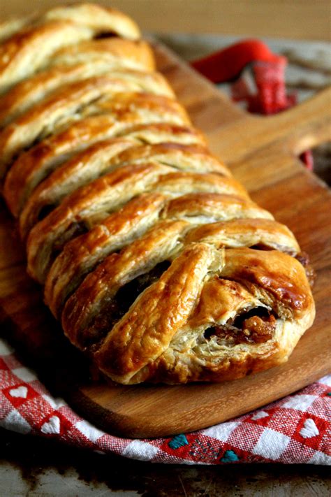 Braided Puff Pastry Apple Strudel A Cup Of Sugar A Pinch Of Salt