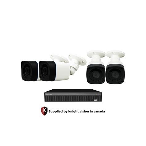 4K NVR 4CH with 4 IP 5MP Bullet Security System – Knight Vision ...