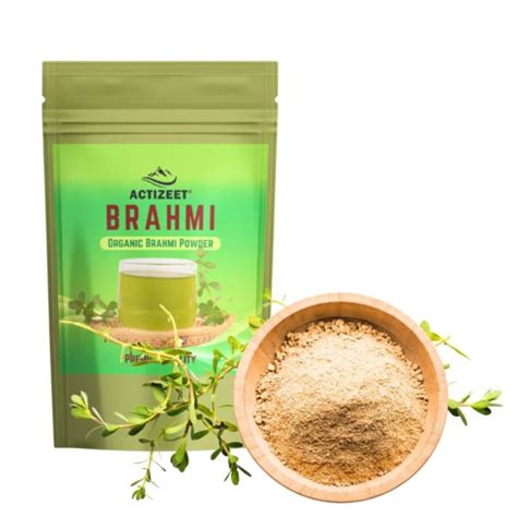 Brahmi Powder ACTIZEET Organic Brahmi Powder 100 Grams