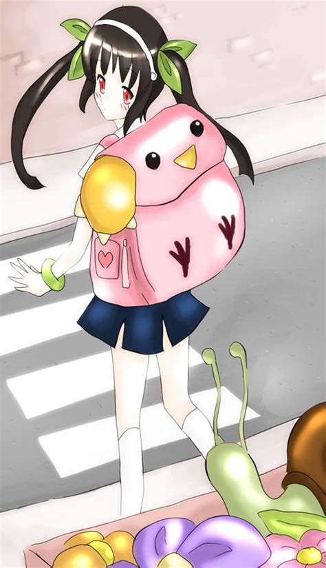 Mayoi Hachikuji - Snail by DanPopu on DeviantArt