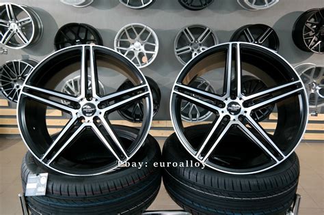 New Inch X Forzza Bosan Black Silver Wheels For Mercedes Bmw G