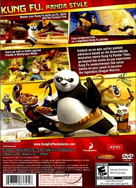 Kung Fu Panda Sony Playstation Video Games For Sale Ebay