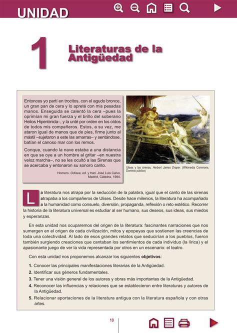 PDF UNIDAD 1 Antigüedad Aula de Lengua Castellana 10 UNIDAD