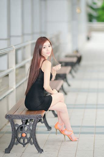 idolretouch Too Hot to Handle Sexy Lee Ji Min 이지민 in Black Mini Dress