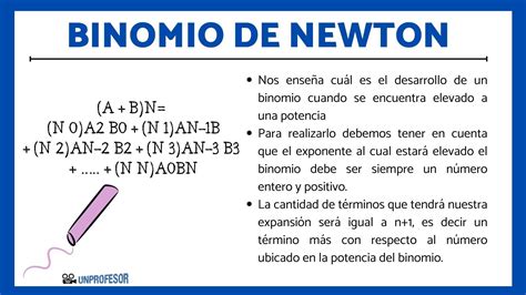 Teorema Del Binomio De Newton Con Ejemplos Y Ejercicios