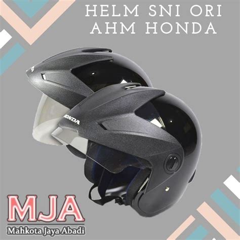 Jual Helm Motor Honda Hmj Trx Half Face Ori Ahm Sni Obral Di Lapak Gal